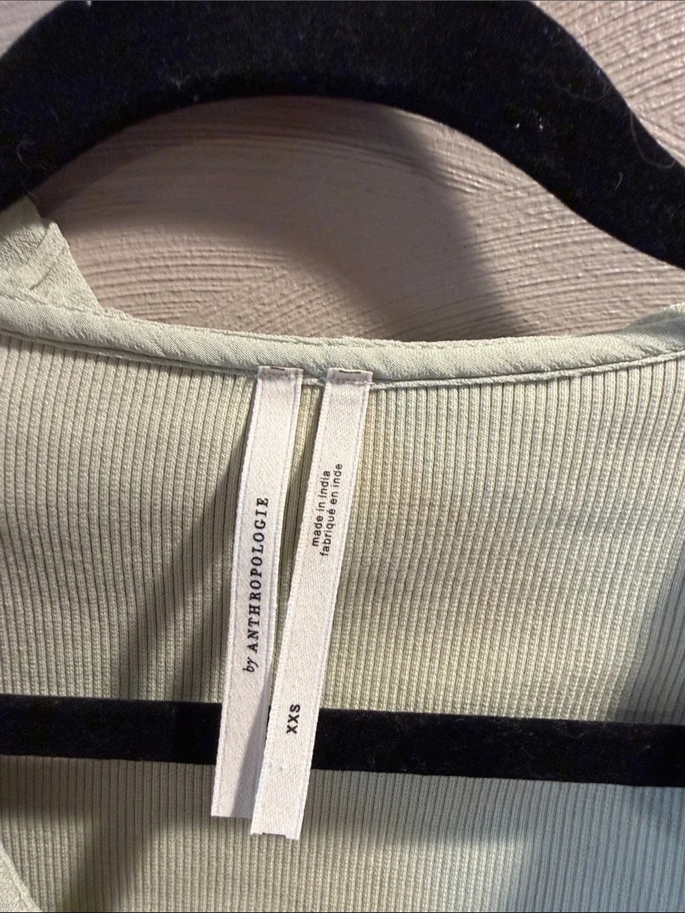 Anthropologie cream long